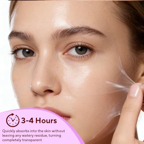 Nityrliv Collagen Face Mask - 4 Pack Deep Hydrating Overnight Mask