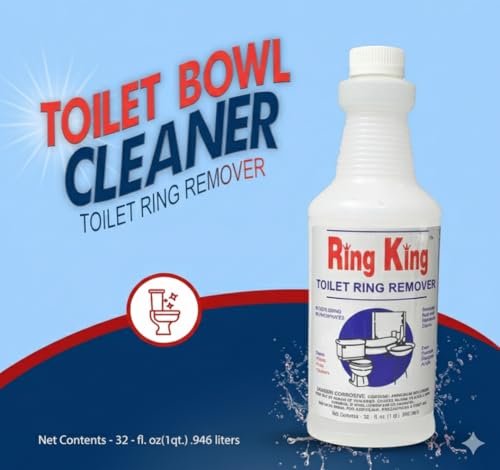 Ring King Toilet Ring Remover – 32 oz Heavy-Duty Cleaner for Stains