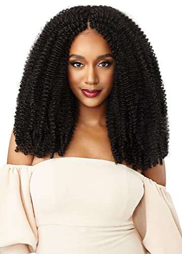 Outre Xpression Twisted Up Springy Bohemian Twist Hair 16" (1B)