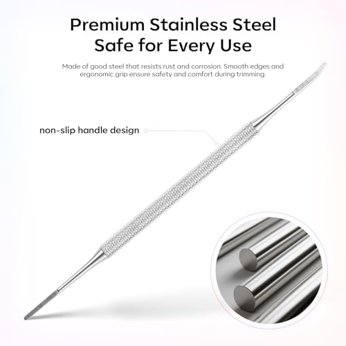 FAMILIFE Stainless Steel Pedicure Kit - 4 Pcs for Ingrown Nails