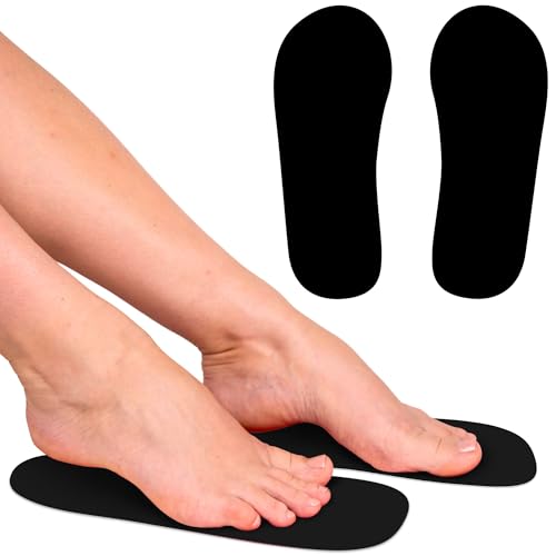 40 Pairs Disposable Foam Feet Pads for Spray Tanning - Black
