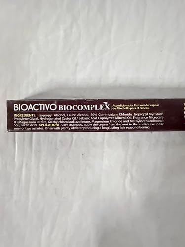 Bio Complex Bioactivo High Shine Hair Conditioner Ampoules, 3 Pack