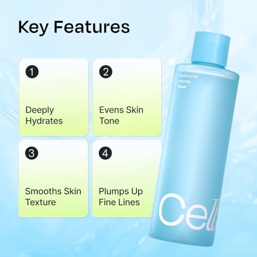 Celladix Hyaluronic Acid Toner with Rice Extract & Niacinamide – 10.14 Fl Oz, Hydrating Korean Skincare