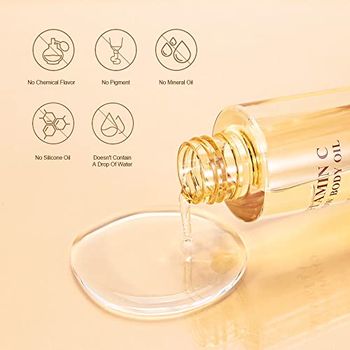Neutriherbs Rosehip Oil - Vitamin C Body Oil for Even Skin Tone, 3.88 fl oz