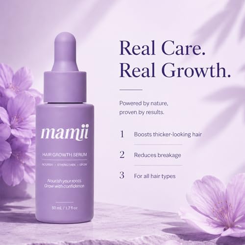 Mamii Rosemary Hair Growth Serum - Lightweight Scalp Treatment, 50 mL