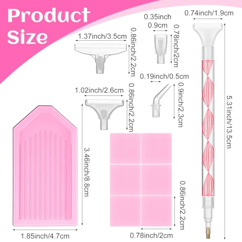 Rhinestone Picker Tool Kit - Dual-Ended Applicator with Tray
