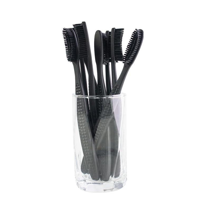 Colincie Extra Hard Charcoal Bristle Toothbrush for Effective Oral Care