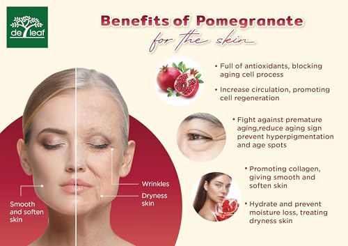 Pomegranate Anti-Aging Gel Moisturizer - 1.3 Fl Oz Hydrating Formula