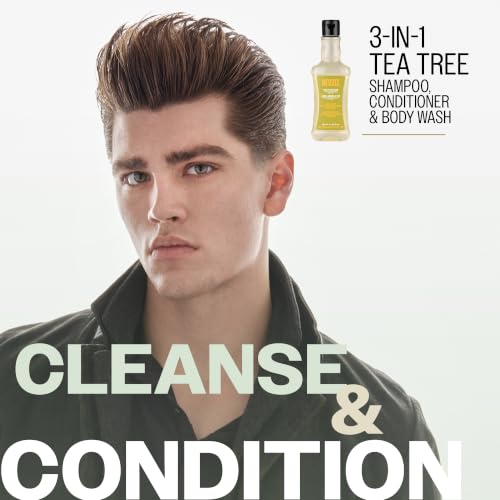 Reuzel 3-In-1 Tea Tree Shampoo, Body Wash & Face Cleanser - 11.83 oz