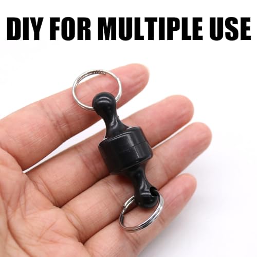 Magnetic Camping Hooks - 4 Pack, Quick Release Clip Hanger