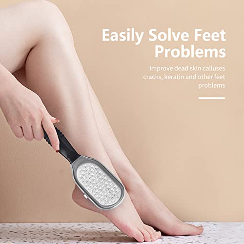 Stainless Steel Foot File & Callus Remover for Smooth Feet