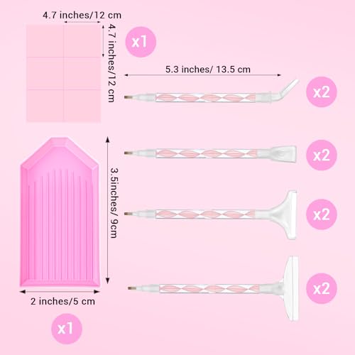Rhinestone Picker Tool Set - 2 Dual-Ended Applicator Pens