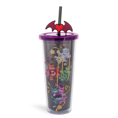 Care Bears x Universal Monsters Carnival Cup - 24 oz with Lid & Straw
