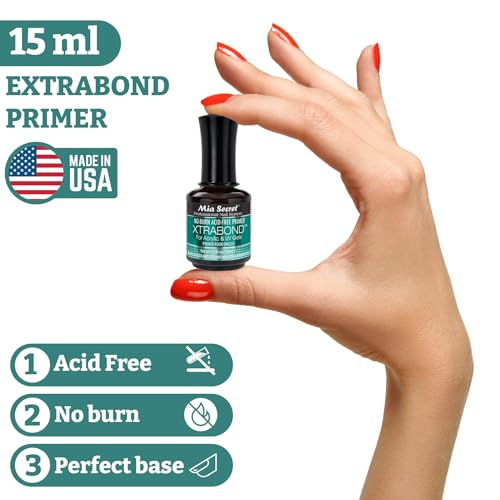 Mia Secret Nail Dehydrator and XTRABOND Primer Set - 15ml Prep Bundle