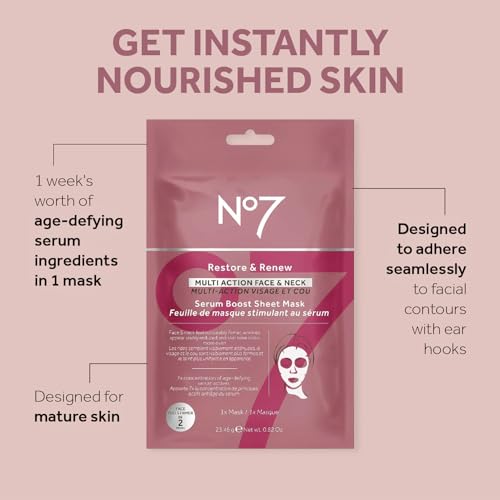 No7 Restore & Renew Anti-Aging Sculpting Face & Neck Mask