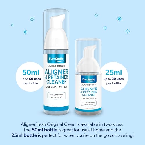 EverSmile AlignerFresh Cleaner Foam for Invisalign & Retainers - 25ml