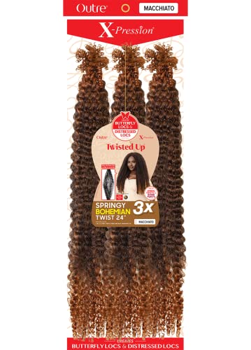 Outre Xpression Twisted Up Springy Bohemian Twist Hair 24"