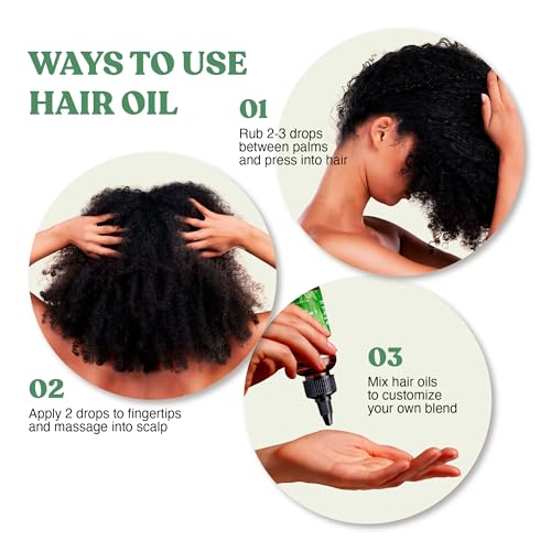 Red by Kiss Tea Tree Hair Oil - 99.9% Natural Scalp Relief, 2.5 Fl Oz