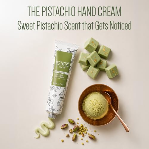 Pistachio Oil Hand Cream - Hydrating & Nourishing, 3 Pack (0.7 oz)