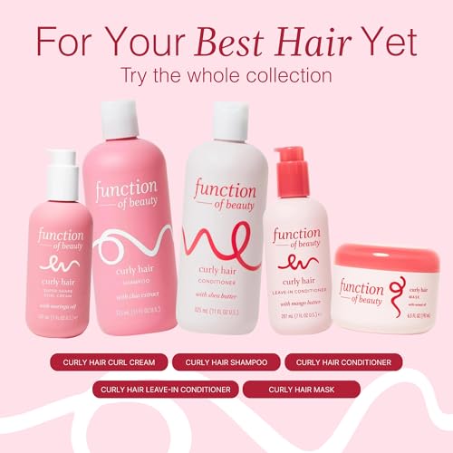 Function of Beauty Curl Cream for Defined, Shiny Curls - 7 oz