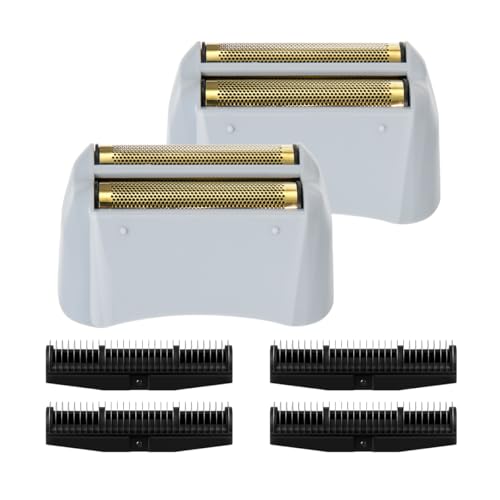 2 Pack Foil Shaver Replacement Foil Compatible with Andis TS1 & TS2 Electric Razors