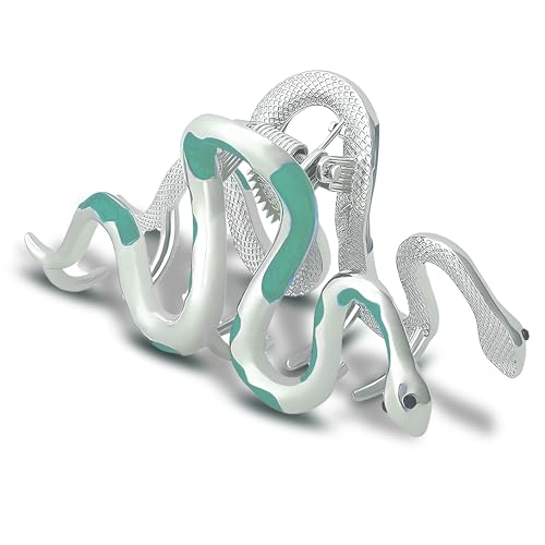Slytherin Snake Hair Claw Clips - Gothic Non-Slip Hair Accessories for Women