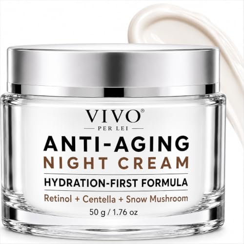 Vivo Per Lei Anti-Aging Night Cream with Hydrating Retinol for Sensitive Skin