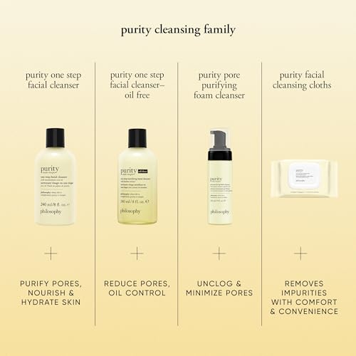 Philosophy Purity Made Simple One-Step Facial Cleansing Cloths - 30 Count