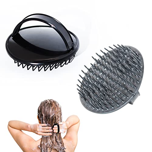 Silicone Scalp Massager Shampoo Brush for Hair Growth & Dandruff Relief