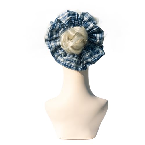 BHEXOV Jumbo Oversized Satin Scrunchies for Thick Hair - 1pc