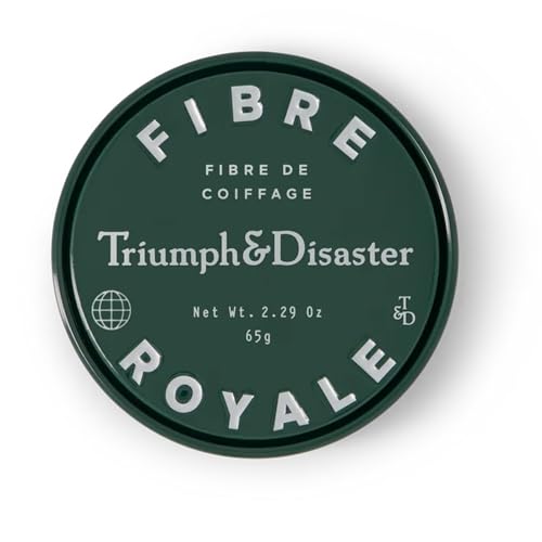 Triumph & Disaster Fibre Royale Hair Wax 25g - Strong Hold, Natural Finish for Thick Hair (0.88 oz) - Men & Women