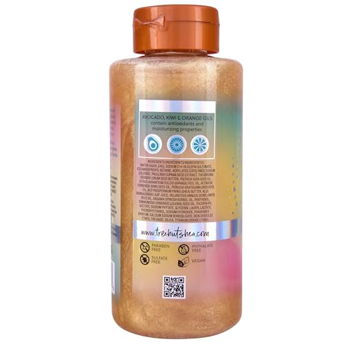 Tree Hut Tropic Glow Body Wash, Hydrating & Moisturizing Shower Gel with Shea Butter & Essential Oils, Soft Smooth Glowing Skin, Gentle Cleanser For All Skin Types, Self Care Gifts for Women, 18 Fl Oz