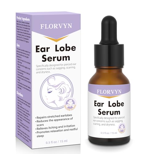 Florvyn Rejuvenating Ear Lobe Serum for Stretched Earlobes