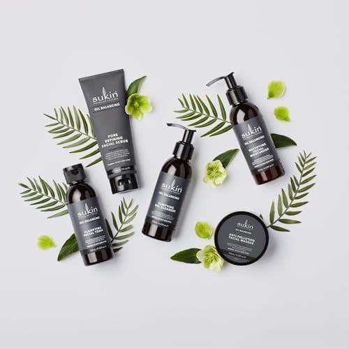 Sukin Oil Balancing Charcoal Gel Cleanser 125ML for Oily & Combination Skin