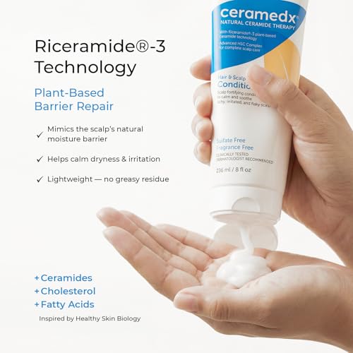 Ceramedx Fragrance-Free Conditioner for Dry Hair, 8 oz