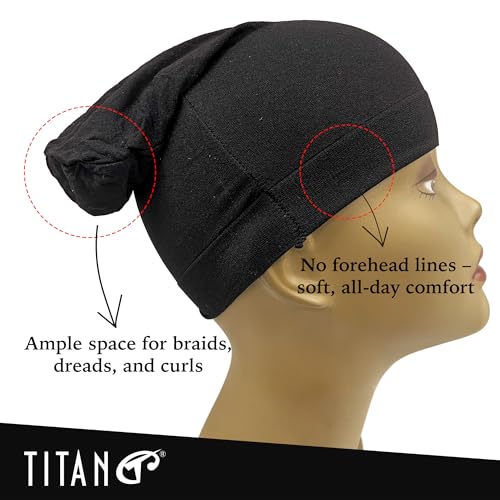Titan Dreadlock Stocking Cap – Stretchable Dreadlock Hat for Men & Women