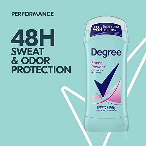 Degree Women Sheer Powder Antiperspirant Deodorant 2.6 oz - 48-Hour Protection