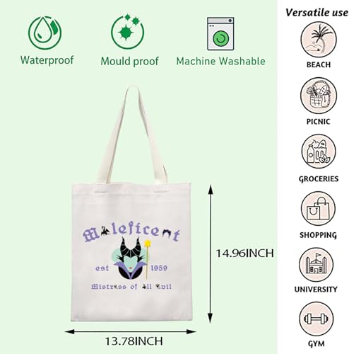 Maleficent Evil Queen Makeup & Cosmetic Travel Pouch - Zipper Bag