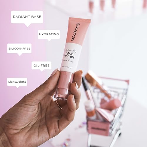 MCoBeauty Hydrating Gel Primer - Water-Based, Oil-Free Makeup Prep