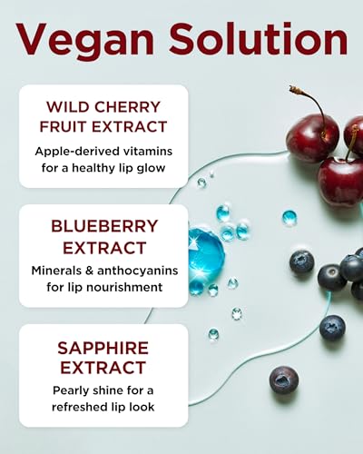 TOCOBO Juicy Berry Plumping Lip Oil - 07 Plum Jam, Vegan Tinted Gloss