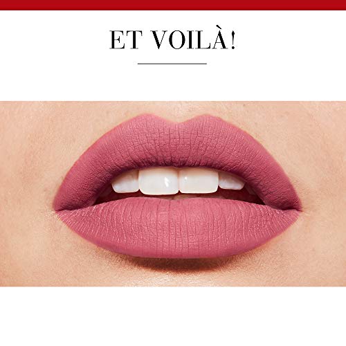 Bourjois Paris Rouge Velvet Lipstick 2.4g - Hyppink Chic, Long-Lasting Matte Lip Color
