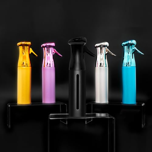 Colortrak Luminous 360° Continuous Mist Spray Bottle, 250ml - Black