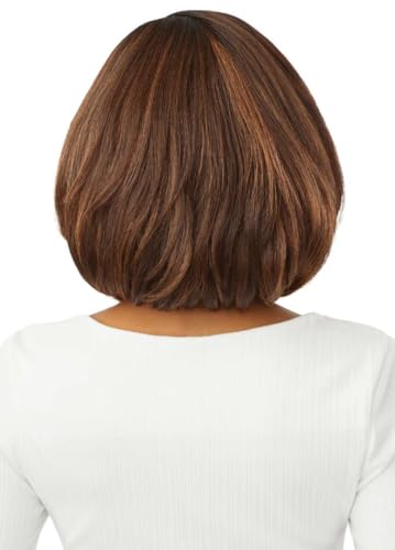 Outre Quick Weave Estee Wig - Off Black 1B, Natural Volume