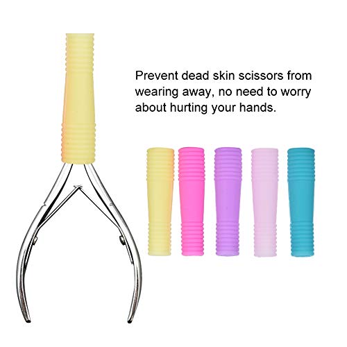 Silicone Cuticle Trimmer Nipper Protector Sleeve - 10 pcs