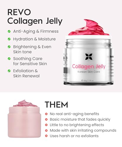 REVO Collagen Jelly Anti-Aging Moisturizer with Niacinamide & Vitamin C