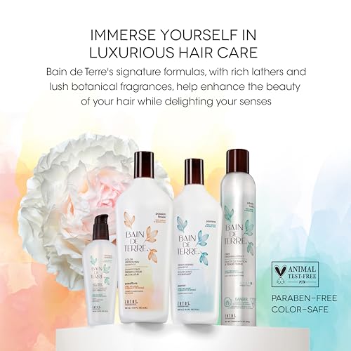 Bain de Terre Infinite Hold Finishing Hair Spray 9 oz Pack of 1 with Argan & Monoi Oils