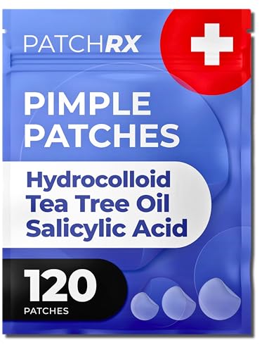 PatchRx Salicylic Acid Pimple Patches for Face, 120 Count — 1 Pack