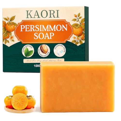KAORI Persimmon Deodorizing Soap Bar for Daily Body Care