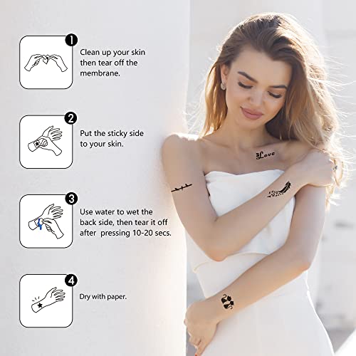 Reusable Henna Tattoo Stencils Set for Women & Kids - 350+ Designs Airbrush Templates