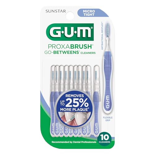 GUM Proxabrush Micro Tight Interdental Brushes - 10 Count